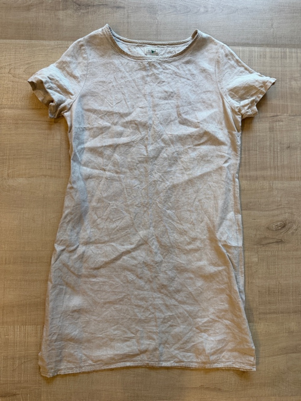 LL Bean 100% Linen Dress